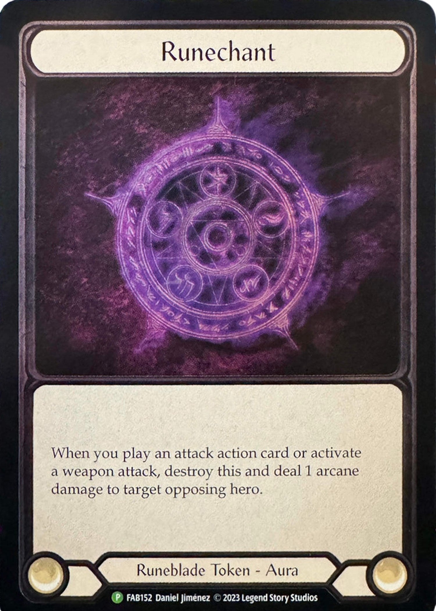 Runechant [FAB152] (Promo)  Cold Foil | Arkham Games and Comics