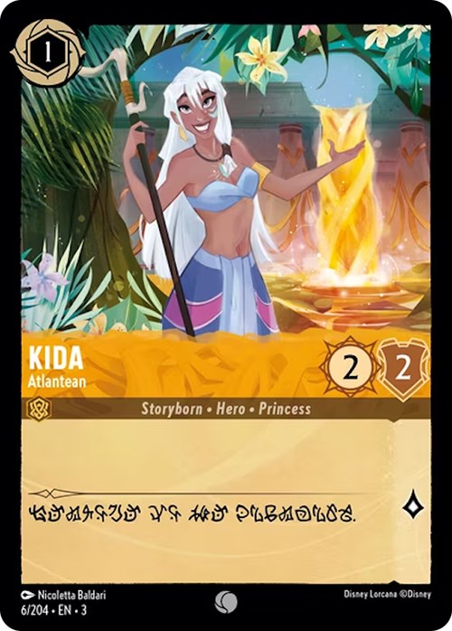 Kida - Atlantean (6/204) [Into the Inklands] | Arkham Games and Comics