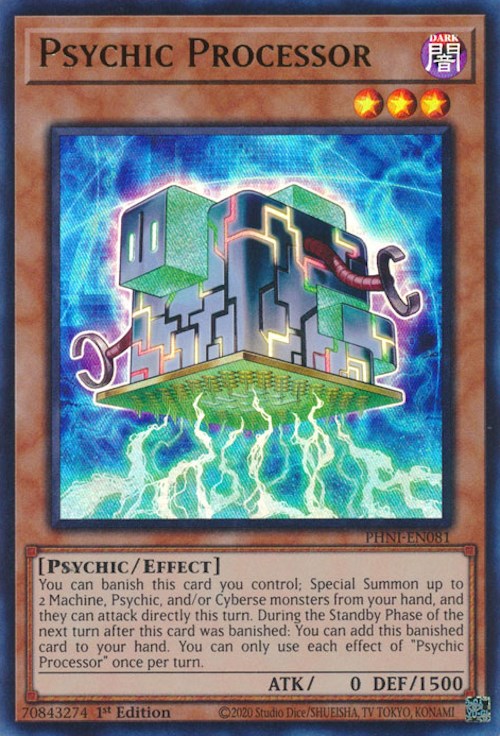 Psychic Processor [PHNI-EN081] Ultra Rare | Arkham Games and Comics