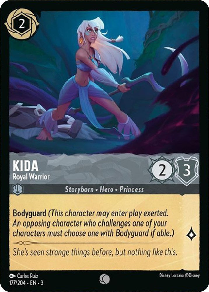 Kida - Royal Warrior (177/204) [Into the Inklands] | Arkham Games and Comics