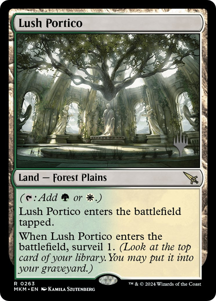 Lush Portico (Promo Pack) [Murders at Karlov Manor Promos] | Arkham Games and Comics