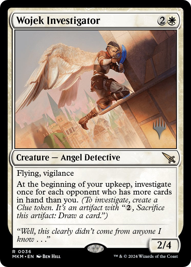 Wojek Investigator (Promo Pack) [Murders at Karlov Manor Promos] | Arkham Games and Comics