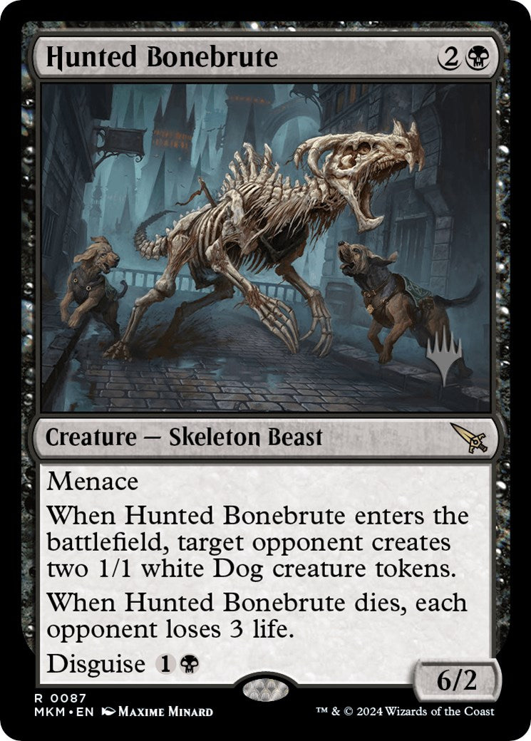 Hunted Bonebrute (Promo Pack) [Murders at Karlov Manor Promos] | Arkham Games and Comics