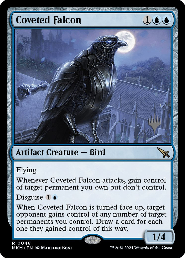 Coveted Falcon (Promo Pack) [Murders at Karlov Manor Promos] | Arkham Games and Comics