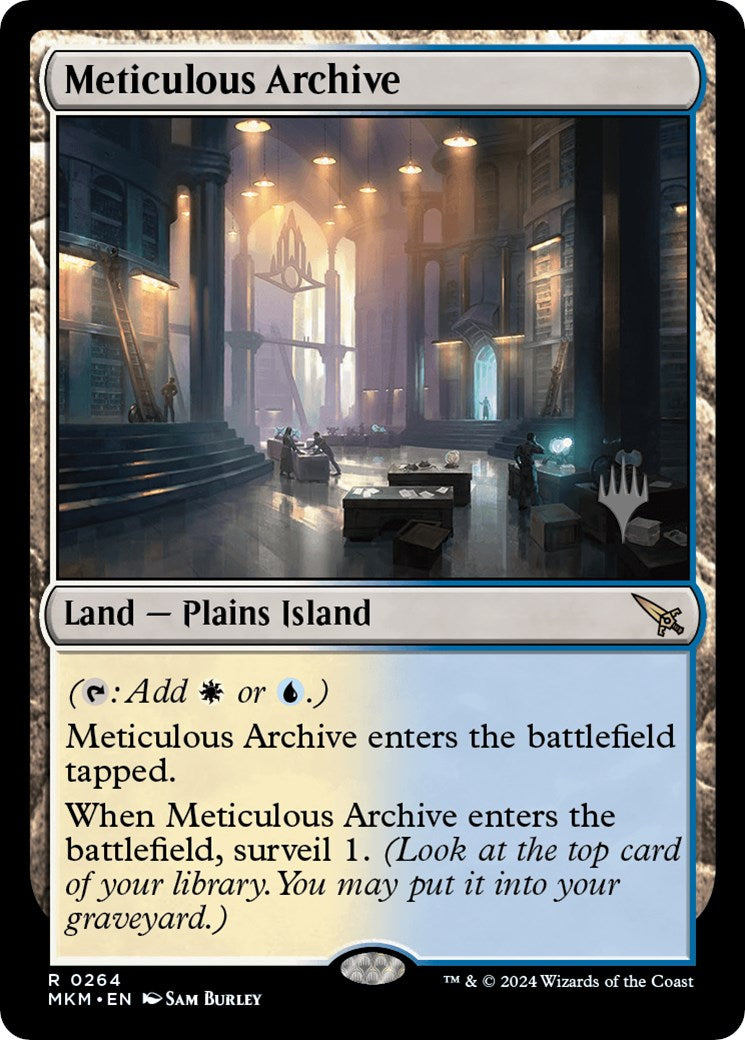 Meticulous Archive (Promo Pack) [Murders at Karlov Manor Promos] | Arkham Games and Comics