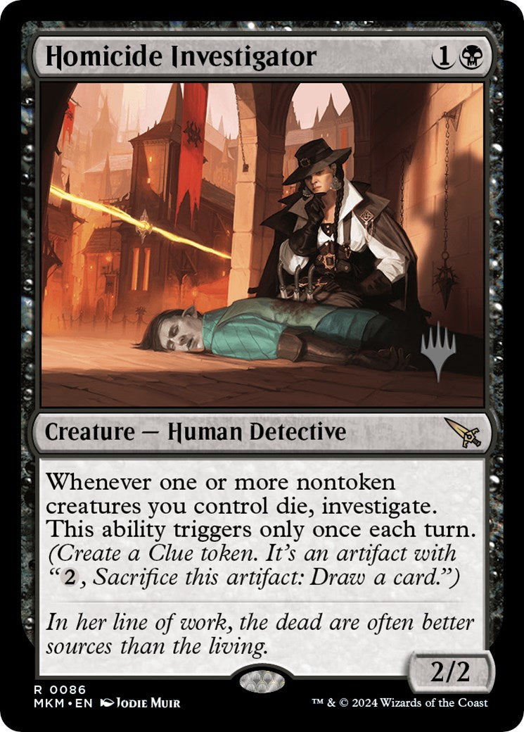 Homicide Investigator (Promo Pack) [Murders at Karlov Manor Promos] | Arkham Games and Comics