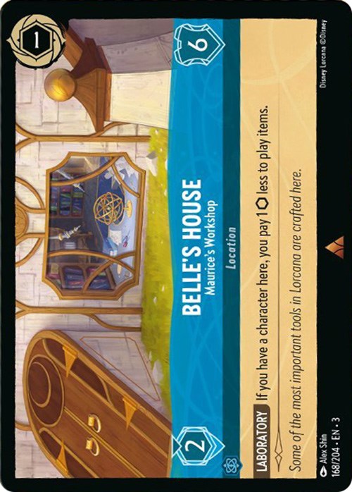 Belle's House - Maurice's Workshop (168/204) [Into the Inklands] | Arkham Games and Comics