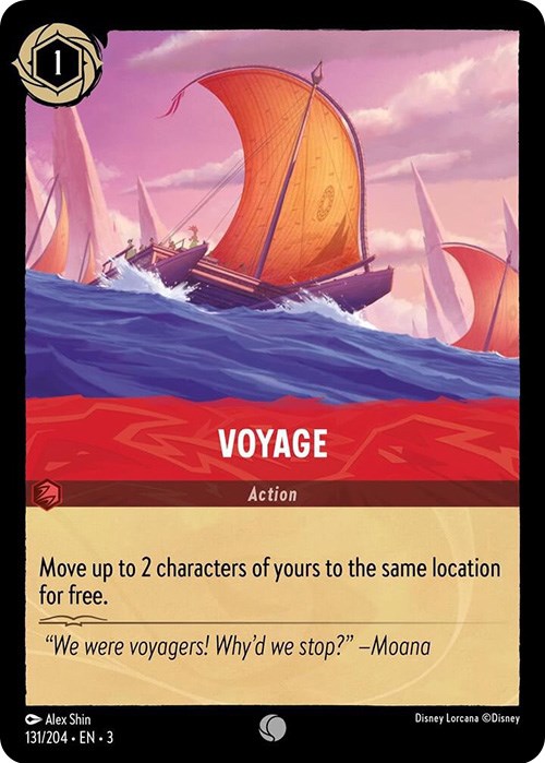 Voyage (131/204) [Into the Inklands] | Arkham Games and Comics