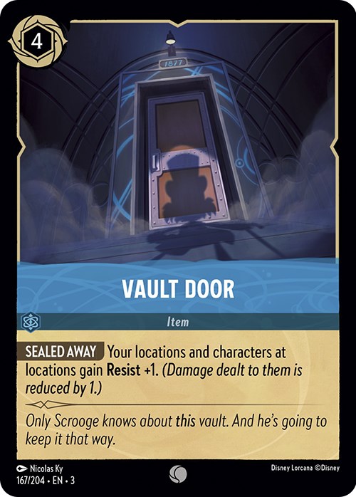 Vault Door (167/204) [Into the Inklands] | Arkham Games and Comics