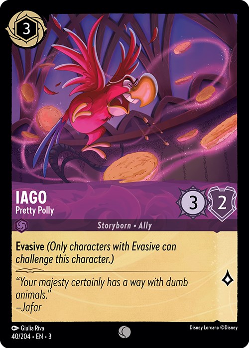 Iago - Pretty Polly (40/204) [Into the Inklands] | Arkham Games and Comics