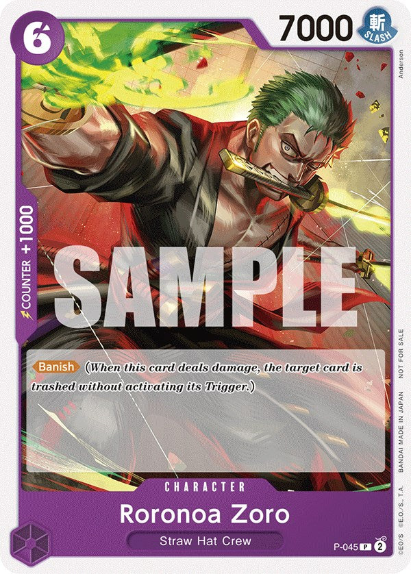 Roronoa Zoro (OP-06 Pre-Release Tournament) [Participant] [One Piece Promotion Cards] | Arkham Games and Comics