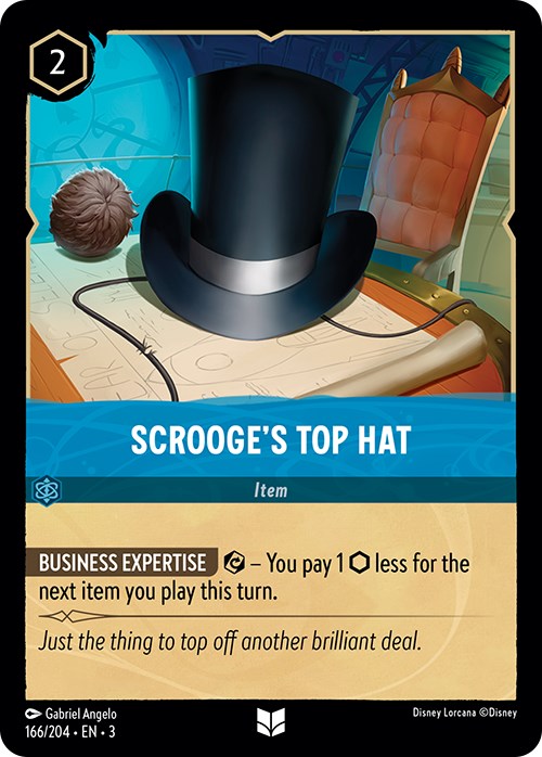 Scrooge's Top Hat (166/204) [Into the Inklands] | Arkham Games and Comics