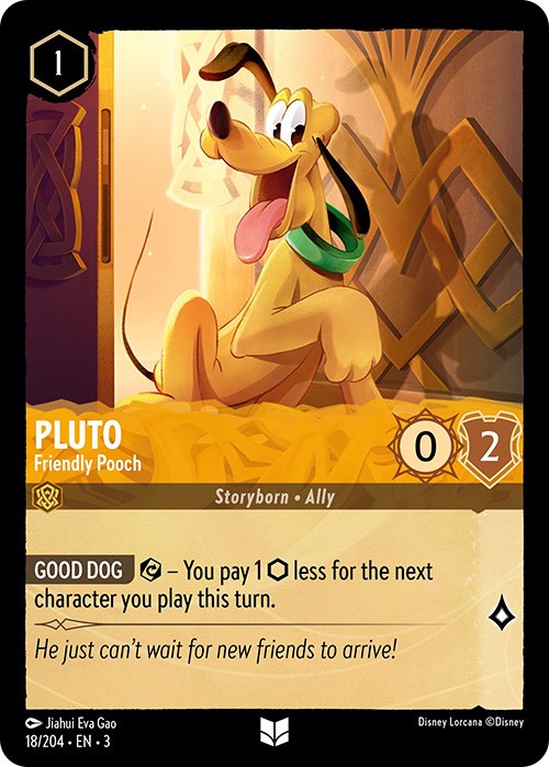 Pluto - Friendly Pooch (18/204) [Into the Inklands] | Arkham Games and Comics