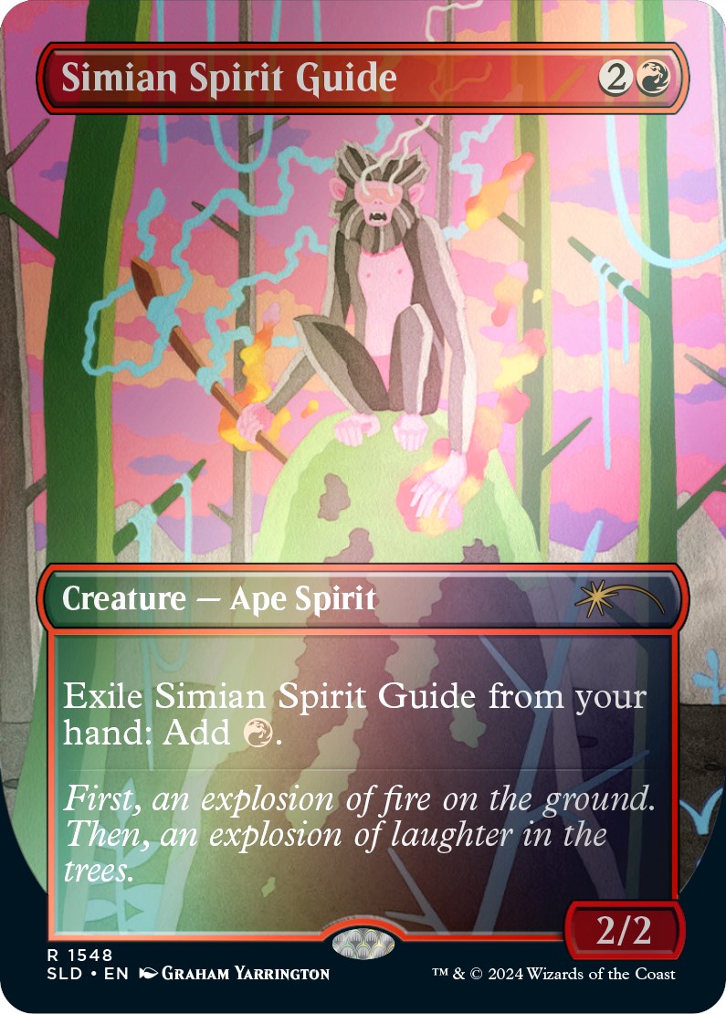 Simian Spirit Guide (Rainbow Foil) [Secret Lair Drop Series] | Arkham Games and Comics