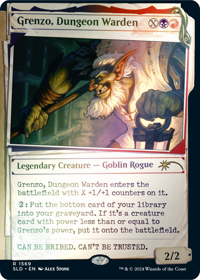 Grenzo, Dungeon Warden (Rainbow Foil) [Secret Lair Drop Series] | Arkham Games and Comics