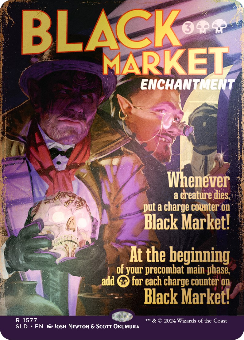 Black Market (Rainbow Foil) [Secret Lair Drop Series] | Arkham Games and Comics