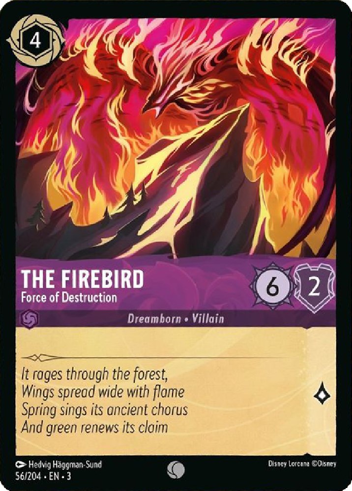 The Firebird - Force of Destruction (56/204) [Into the Inklands] | Arkham Games and Comics