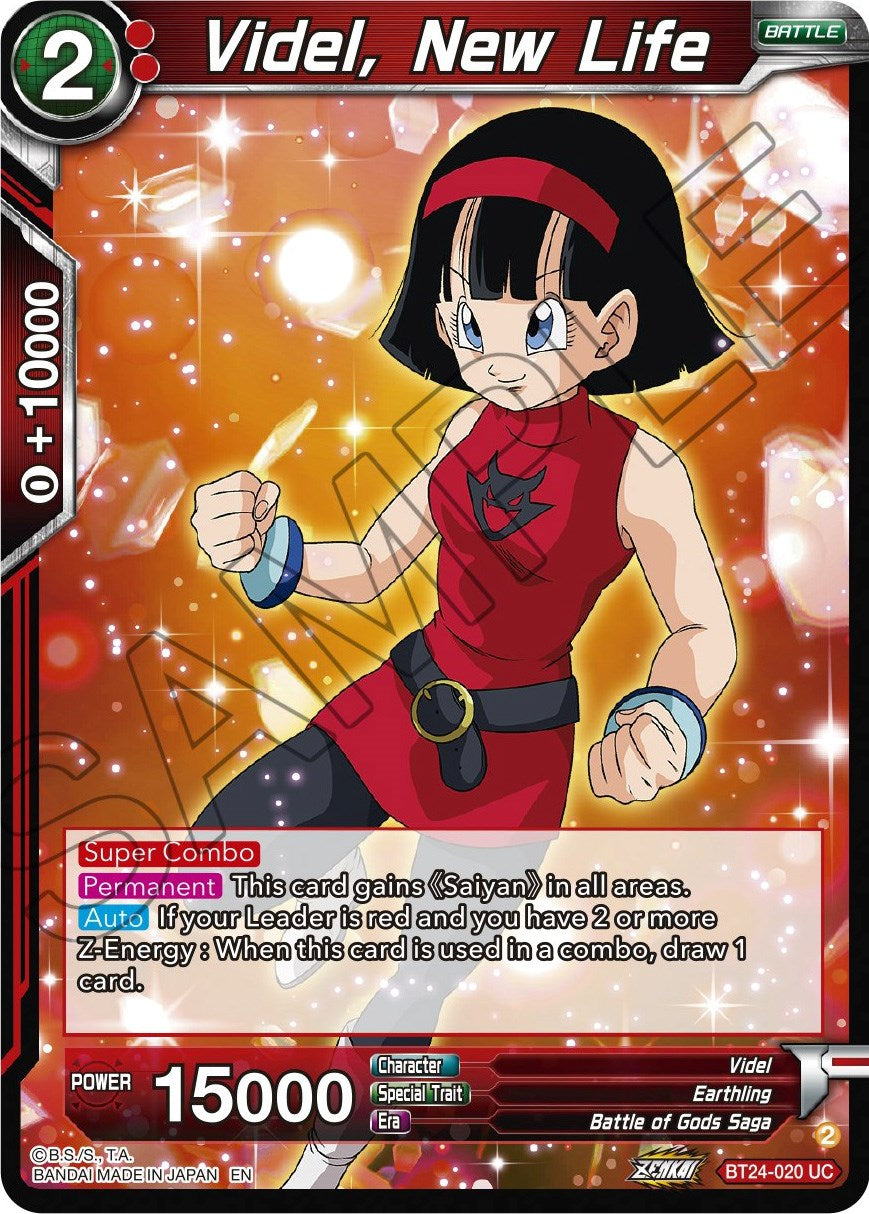 Videl, New Life (BT24-020) [Beyond Generations] | Arkham Games and Comics