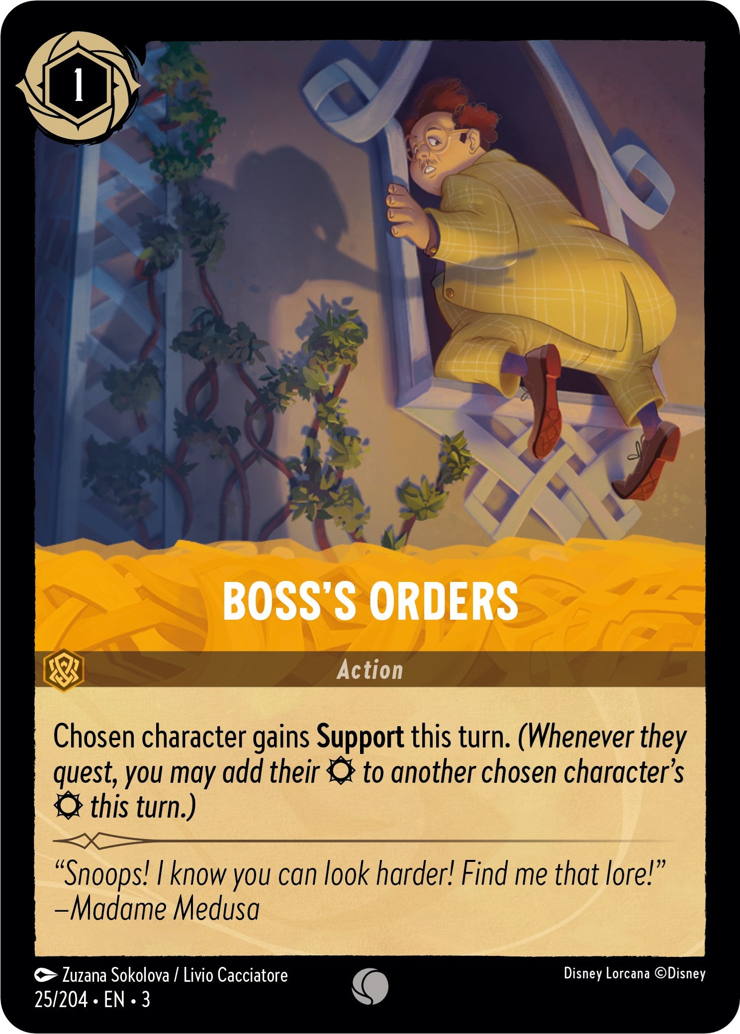 Boss's Orders (25/204) [Into the Inklands] | Arkham Games and Comics