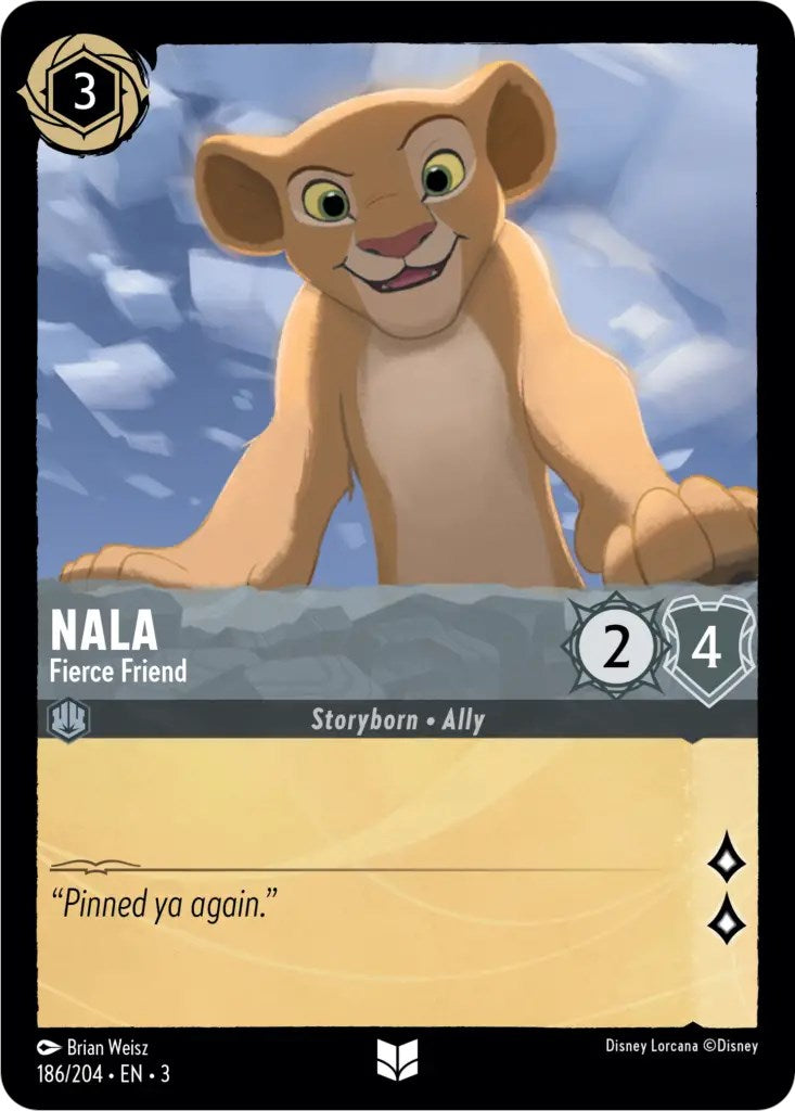 Nala - Fierce Friend (186/204) [Into the Inklands] | Arkham Games and Comics