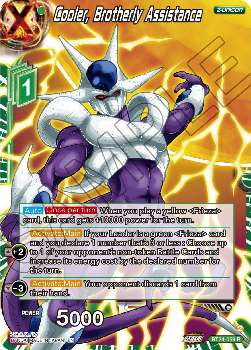 Cooler, Brotherly Assistance (BT24-059) [Beyond Generations] | Arkham Games and Comics