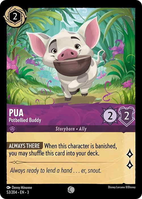 Pua - Potbellied Buddy (53/204) [Into the Inklands] | Arkham Games and Comics