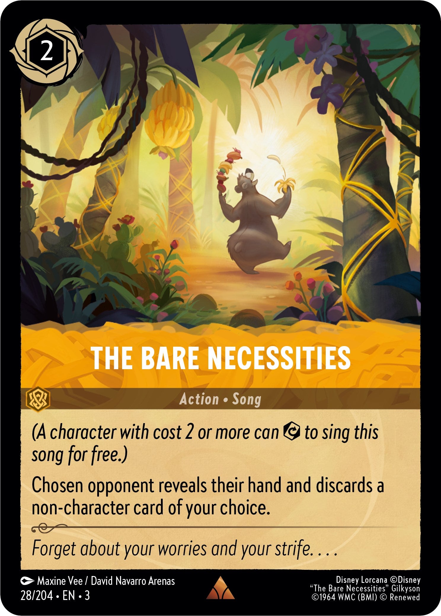 The Bare Necessities (28/204) [Into the Inklands] | Arkham Games and Comics