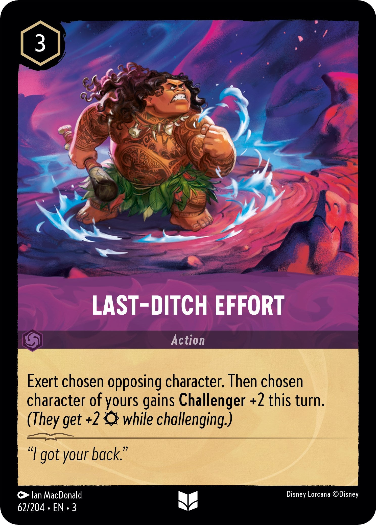 Last-Ditch Effort (62/204) [Into the Inklands] | Arkham Games and Comics