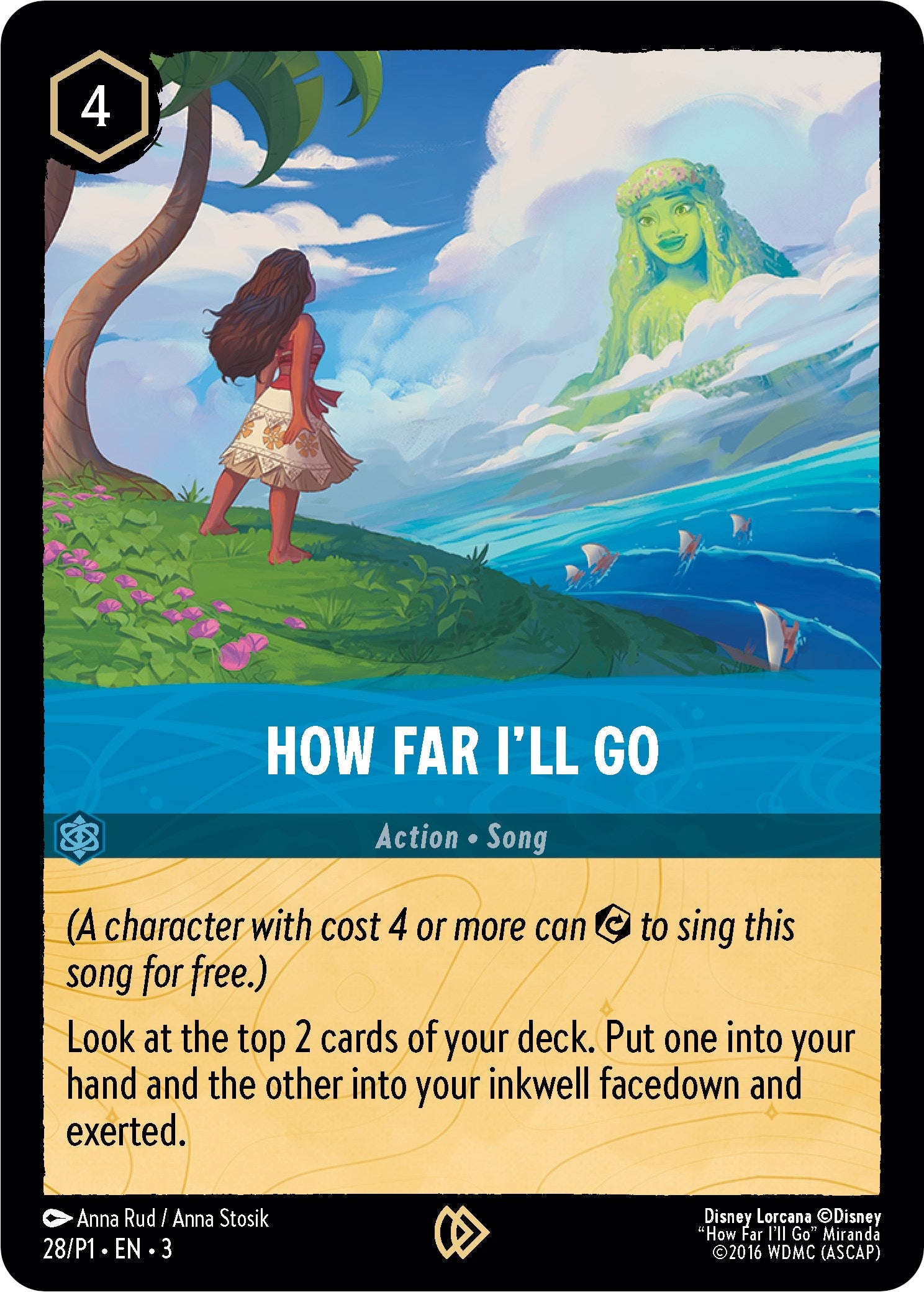 How Far I'll Go (28) [Promo Cards] | Arkham Games and Comics