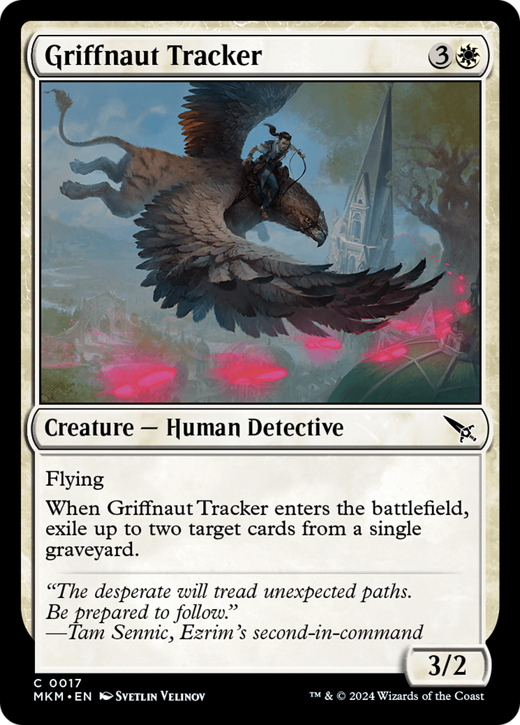 Griffnaut Tracker [Murders at Karlov Manor] | Arkham Games and Comics