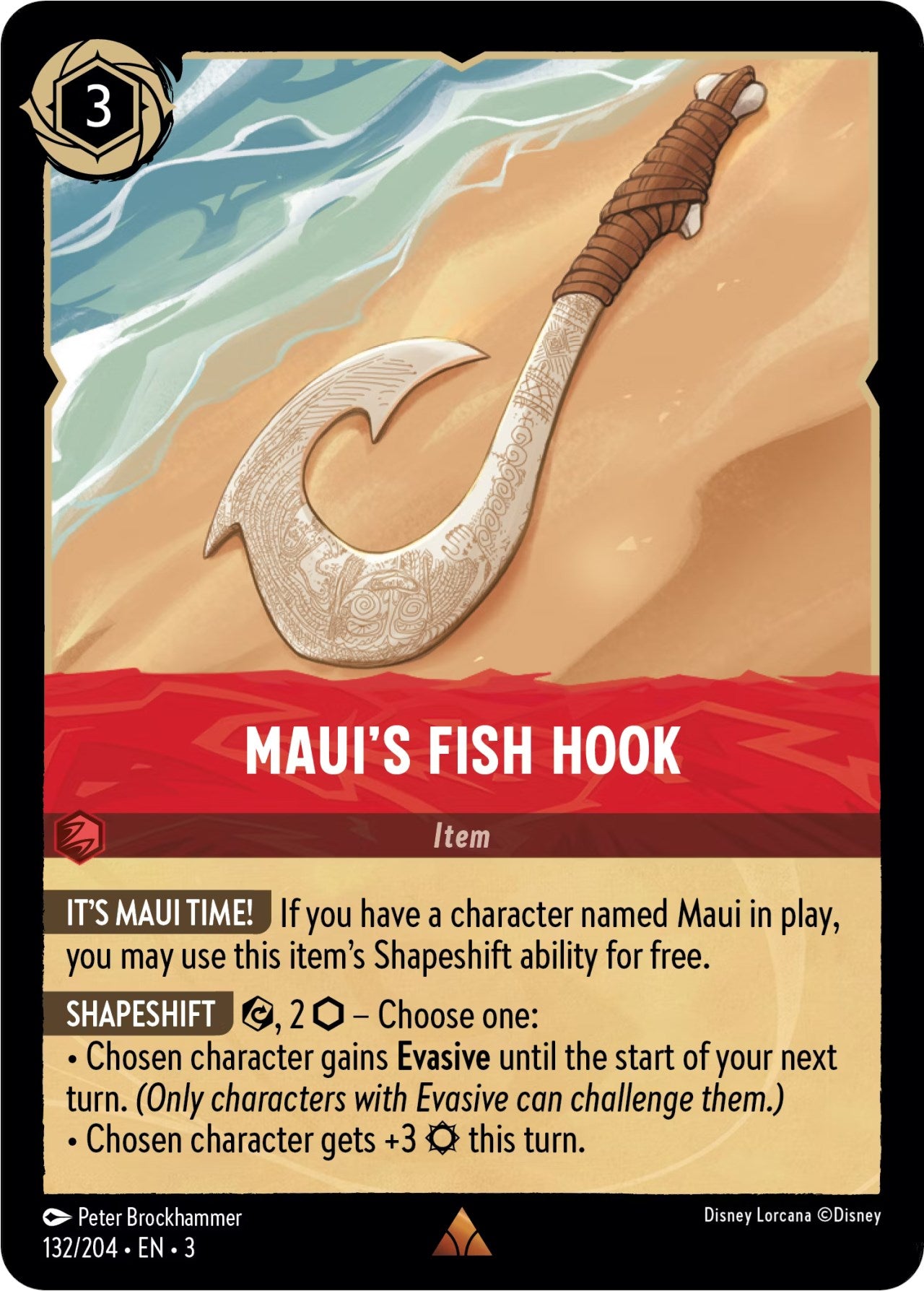 Maui's Fish Hook (132/204) [Into the Inklands] | Arkham Games and Comics