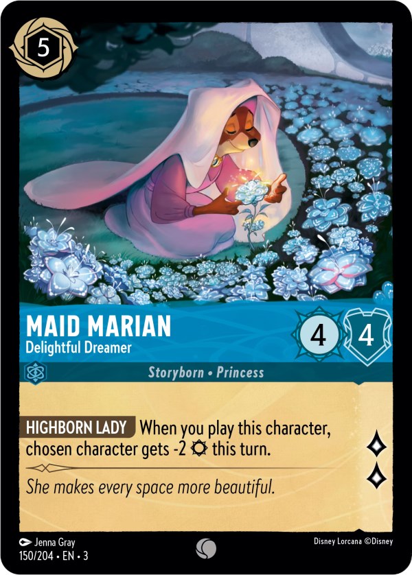 Maid Marian - Delightful Dreamer (150/204) [Into the Inklands] | Arkham Games and Comics