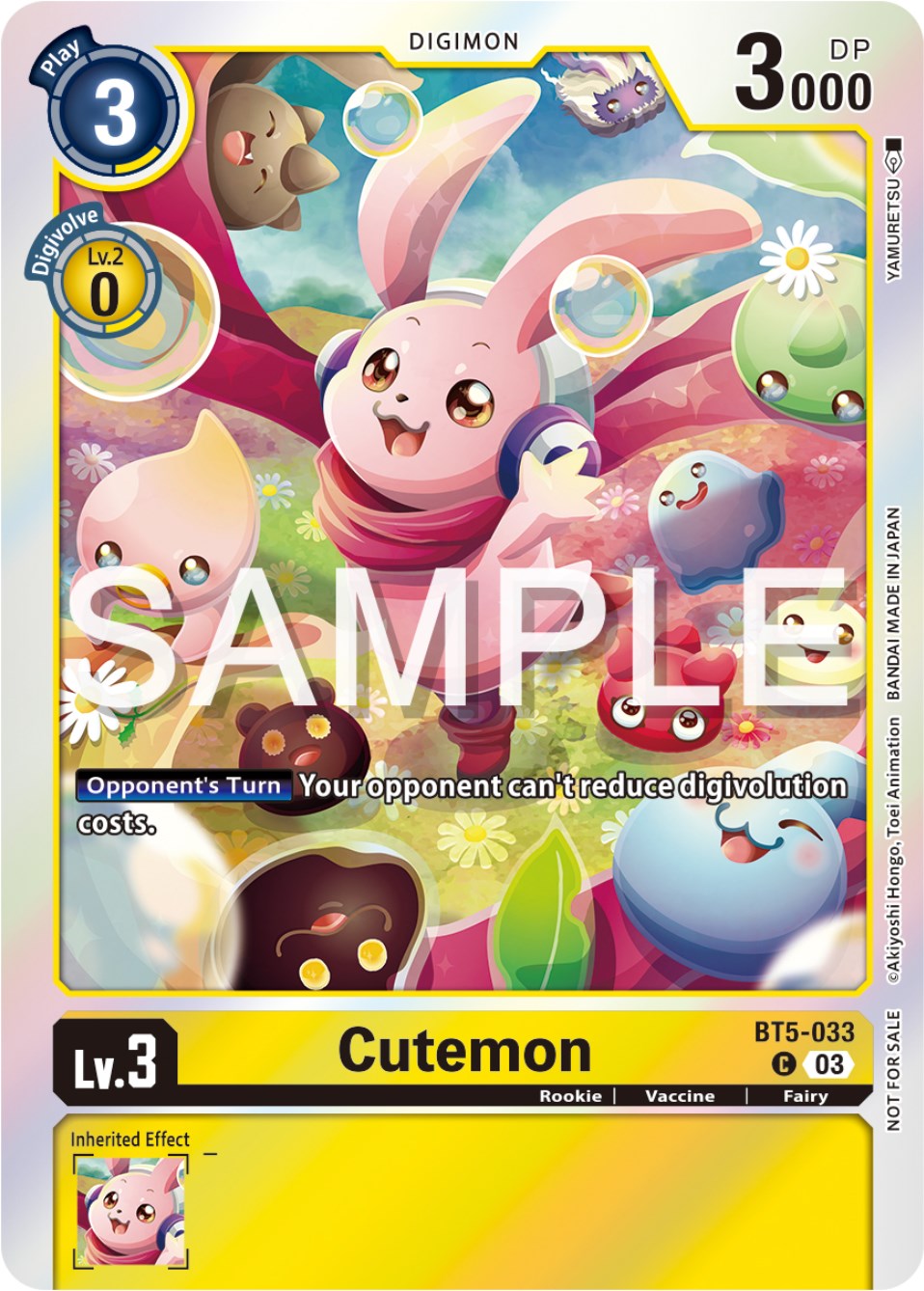 Cutemon [BT5-033] (Winner Pack -Exceed Apocalypse-) [Battle of Omni Promos] | Arkham Games and Comics