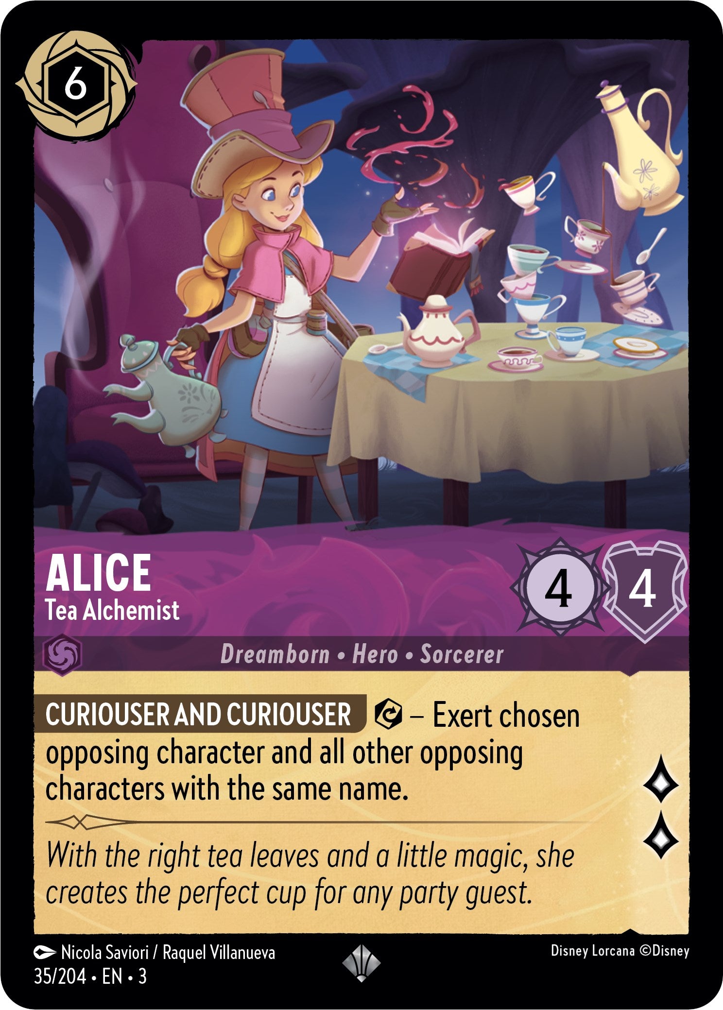 Alice - Tea Alchemist (35/204) [Into the Inklands] | Arkham Games and Comics