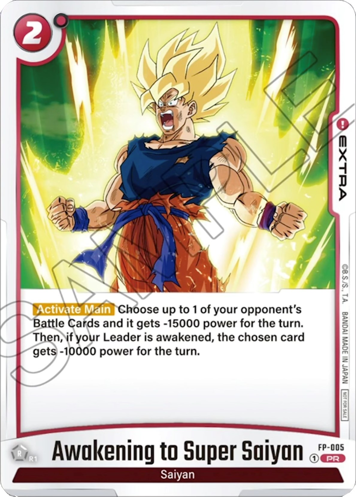 Awakening to Super Saiyan (FP-005) [Fusion World Promotion Cards] | Arkham Games and Comics