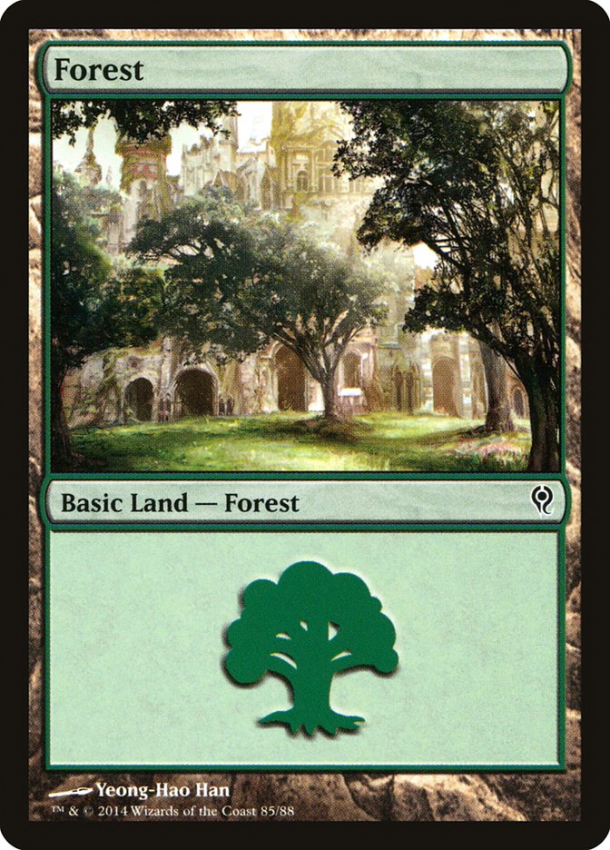 Forest (85) [Duel Decks: Jace vs. Vraska] | Arkham Games and Comics