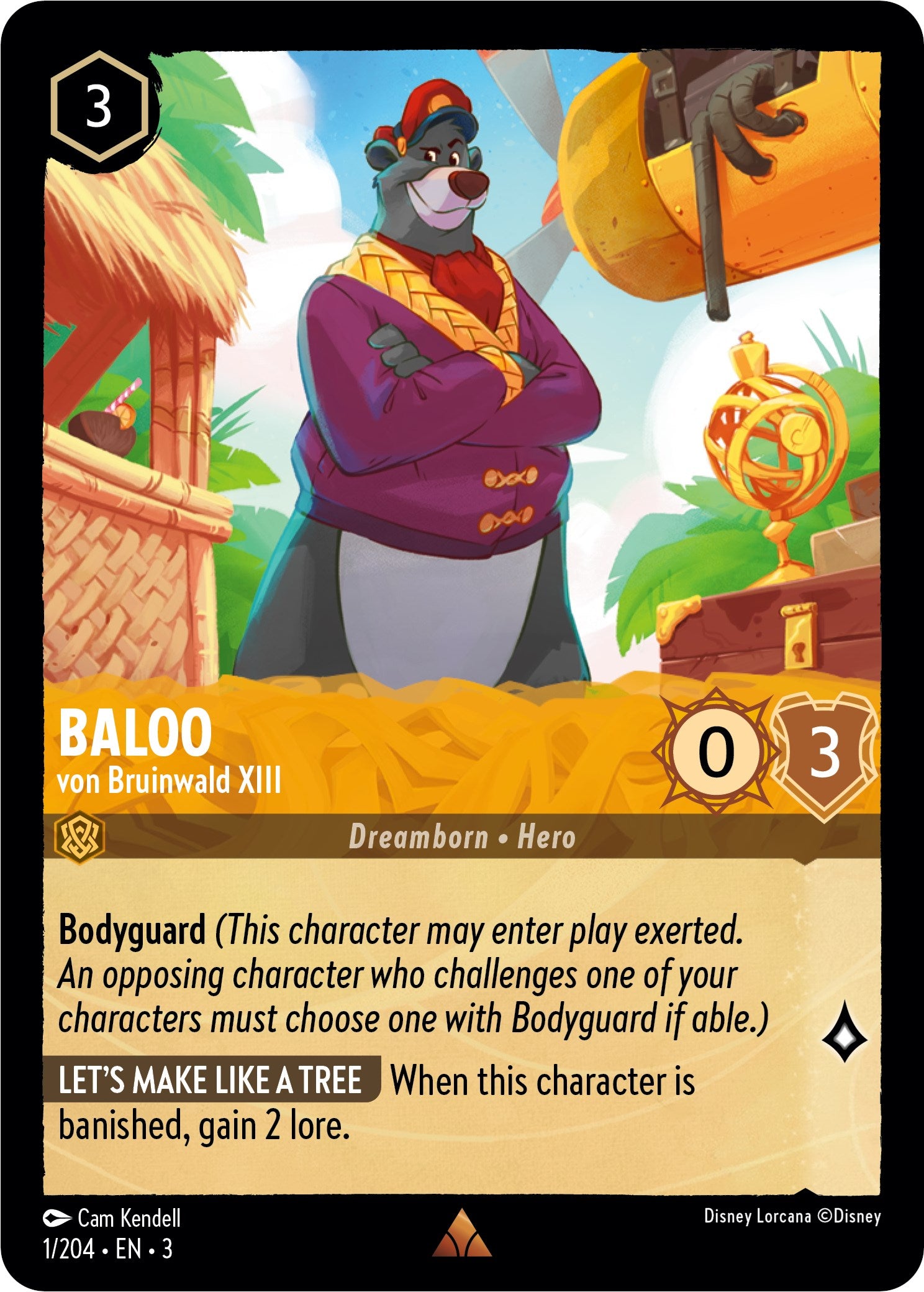 Baloo - von Bruinwald XIII (1/204) [Into the Inklands] | Arkham Games and Comics