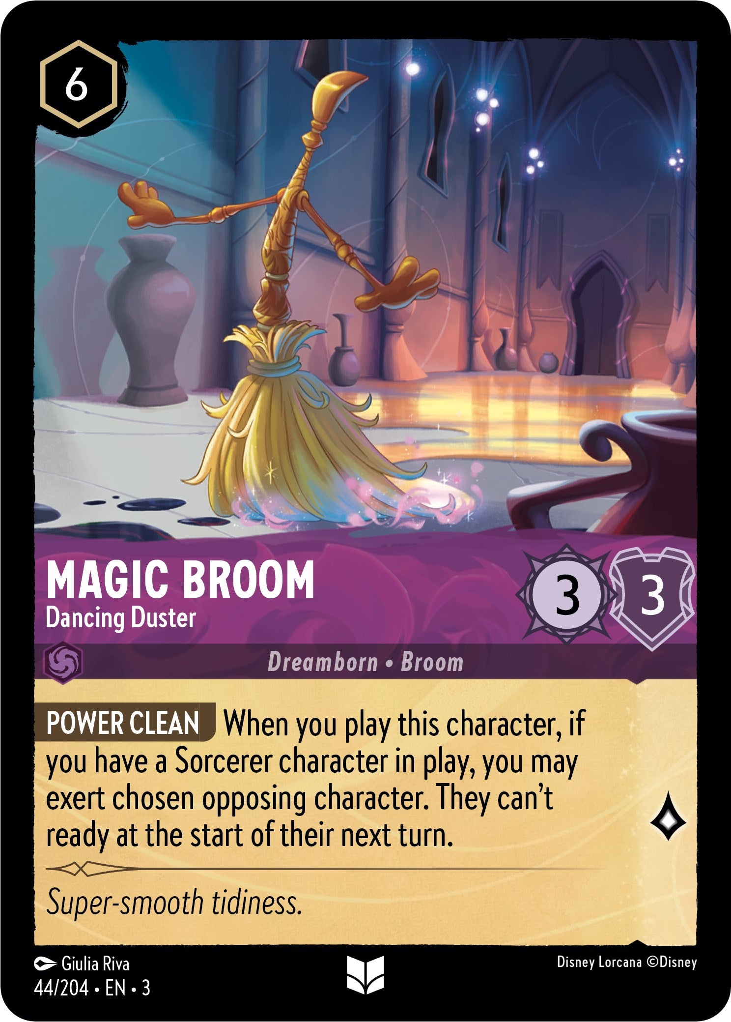 Magic Broom - Dancing Duster (44/204) [Into the Inklands] | Arkham Games and Comics