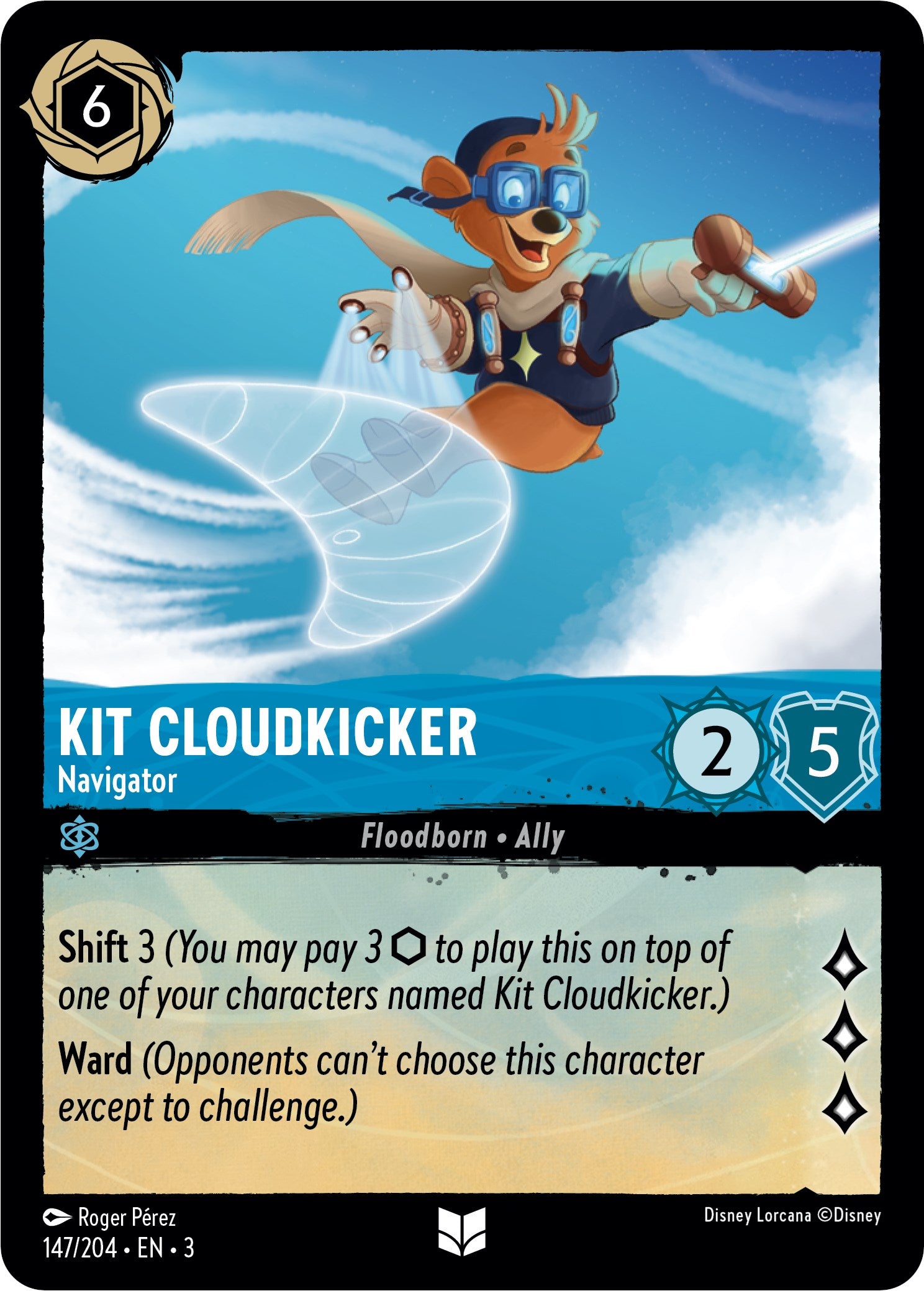 Kit Cloudkicker - Navigator (147//204) [Into the Inklands] | Arkham Games and Comics