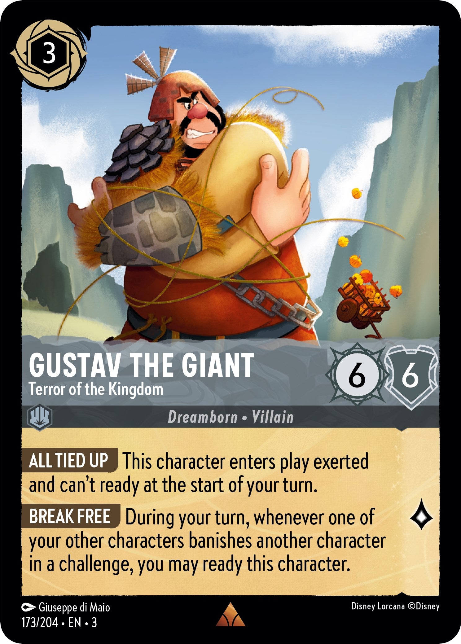 Gustav the Giant - Terror of the Kingdom (173/204) [Into the Inklands] | Arkham Games and Comics