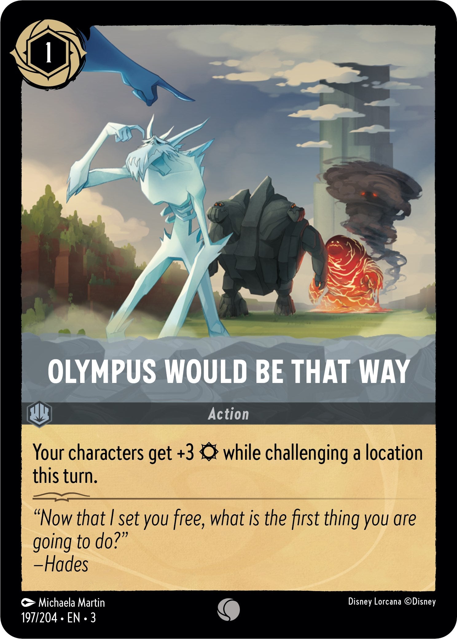 Olympus Would Be That Way (197/204) [Into the Inklands] | Arkham Games and Comics