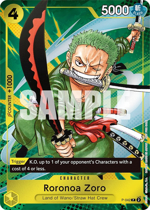 Roronoa Zoro (Event Pack Vol. 3) [One Piece Promotion Cards] | Arkham Games and Comics