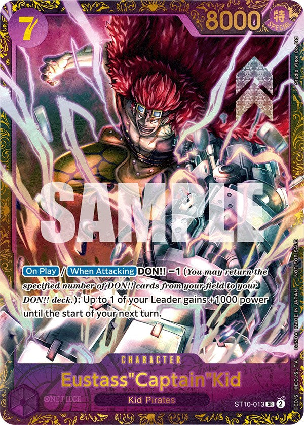 Eustass"Captain"Kid (ST10-013) [One Piece Promotion Cards] | Arkham Games and Comics