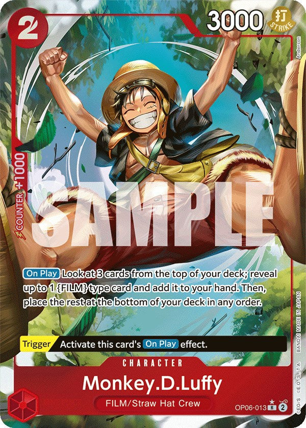 Monkey.D.Luffy (Alternate Art) [Wings of the Captain] | Arkham Games and Comics