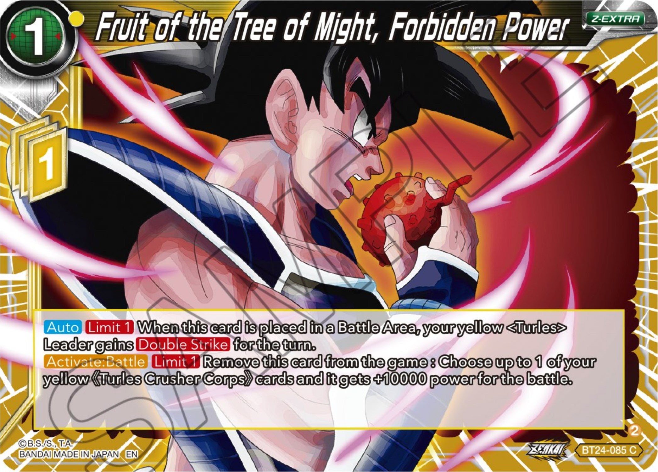 Fruit of the Tree of Might, Forbidden Power (BT24-085) [Beyond Generations] | Arkham Games and Comics