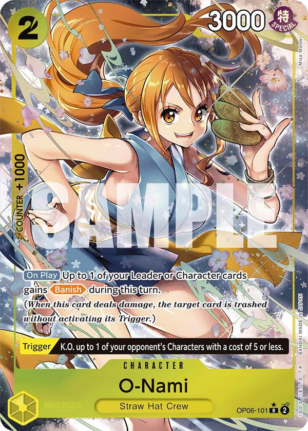 O-Nami (Alternate Art) [Wings of the Captain] | Arkham Games and Comics