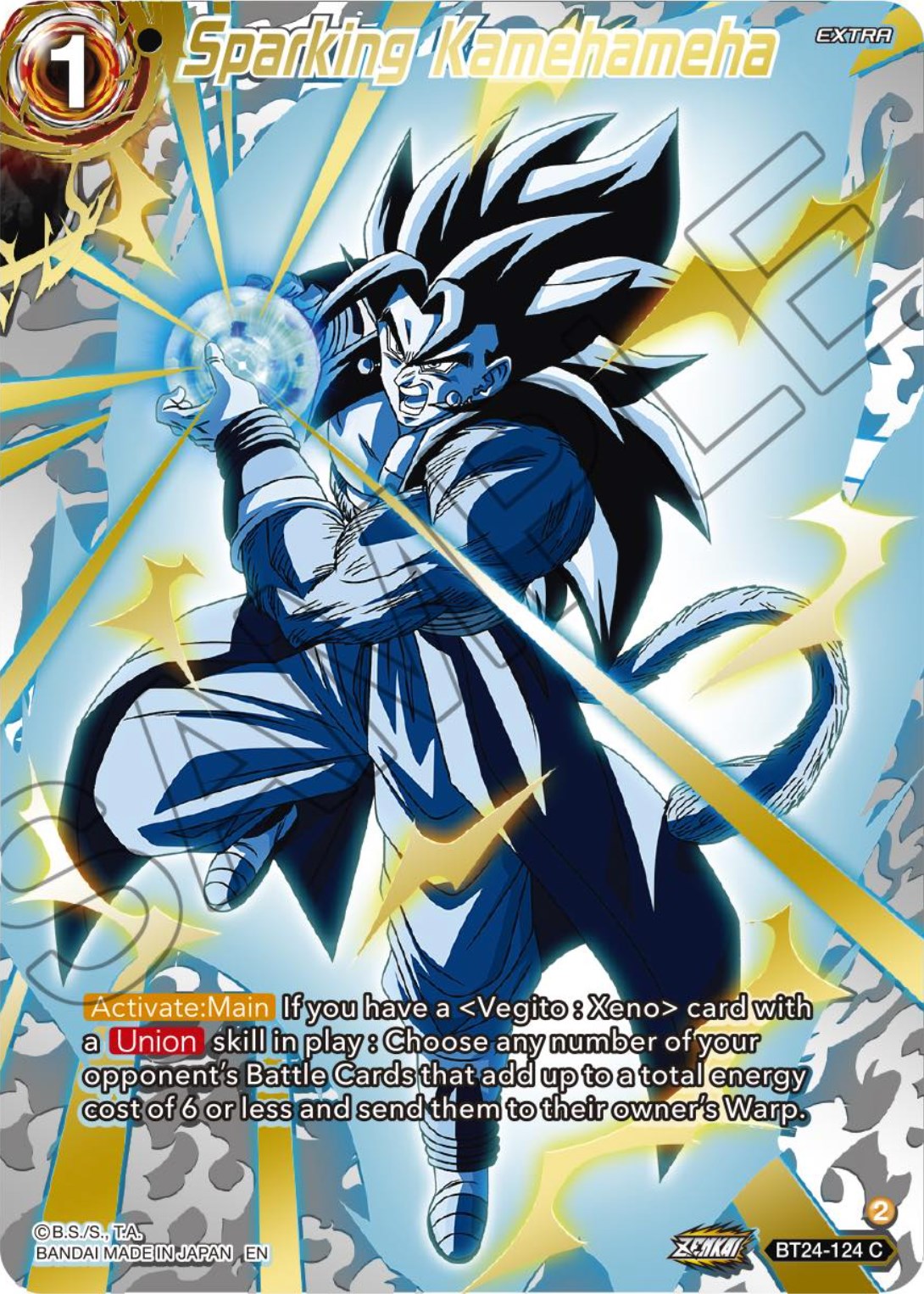 Sparking Kamehameha (Collector Booster) (BT24-124) [Beyond Generations] | Arkham Games and Comics