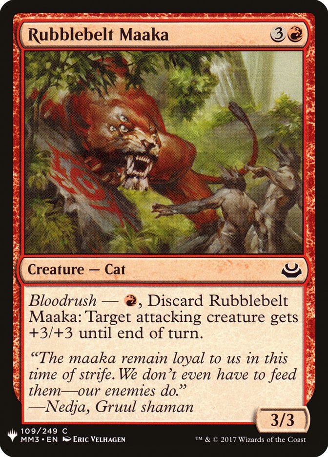 Rubblebelt Maaka [Mystery Booster] | Arkham Games and Comics