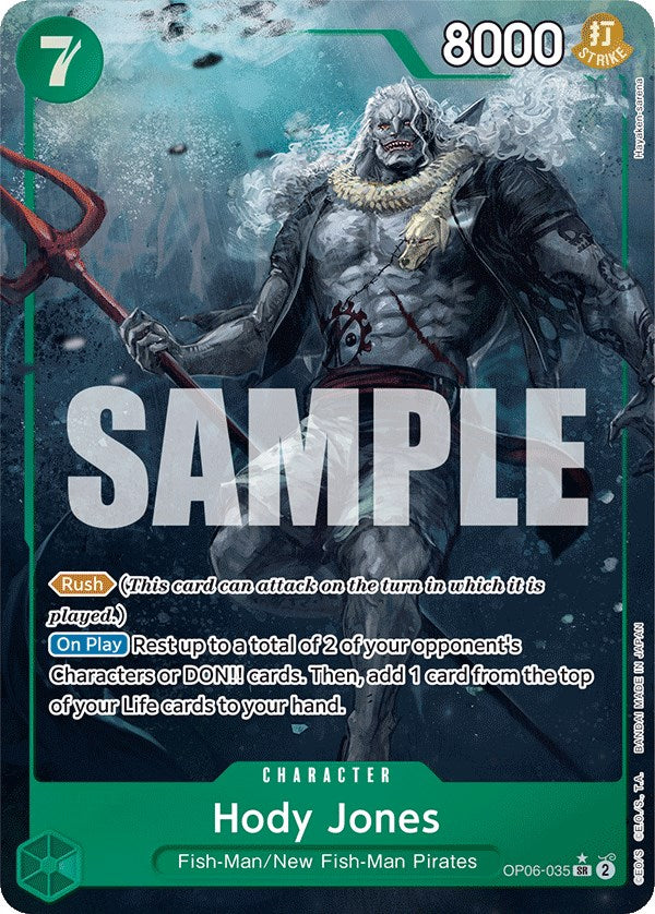 Hody Jones (Alternate Art) [Wings of the Captain] | Arkham Games and Comics