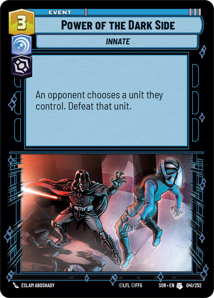Power of the Dark Side (041/252) [Spark of Rebellion] | Arkham Games and Comics